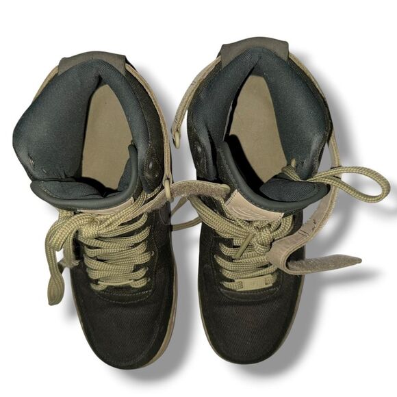 Nike Women's Air Force 1 High Utility Sneakers Green Size 8 - Picture 8 of 9